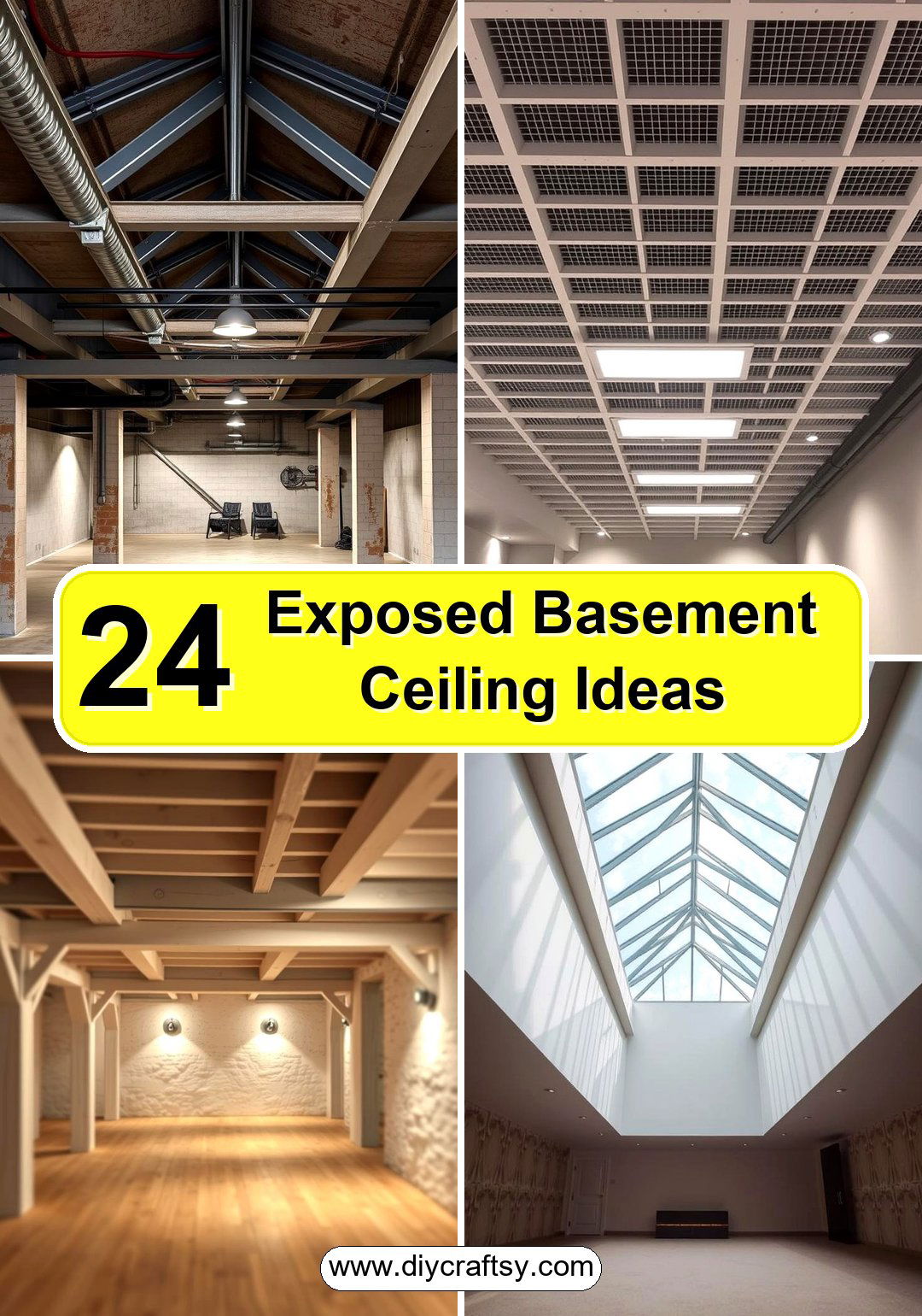 Exposed Basement Ceiling Ideas