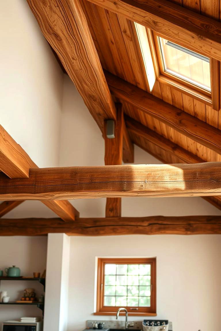 Exposed Beams for Character - 24 Cottage Bedroom Ideas