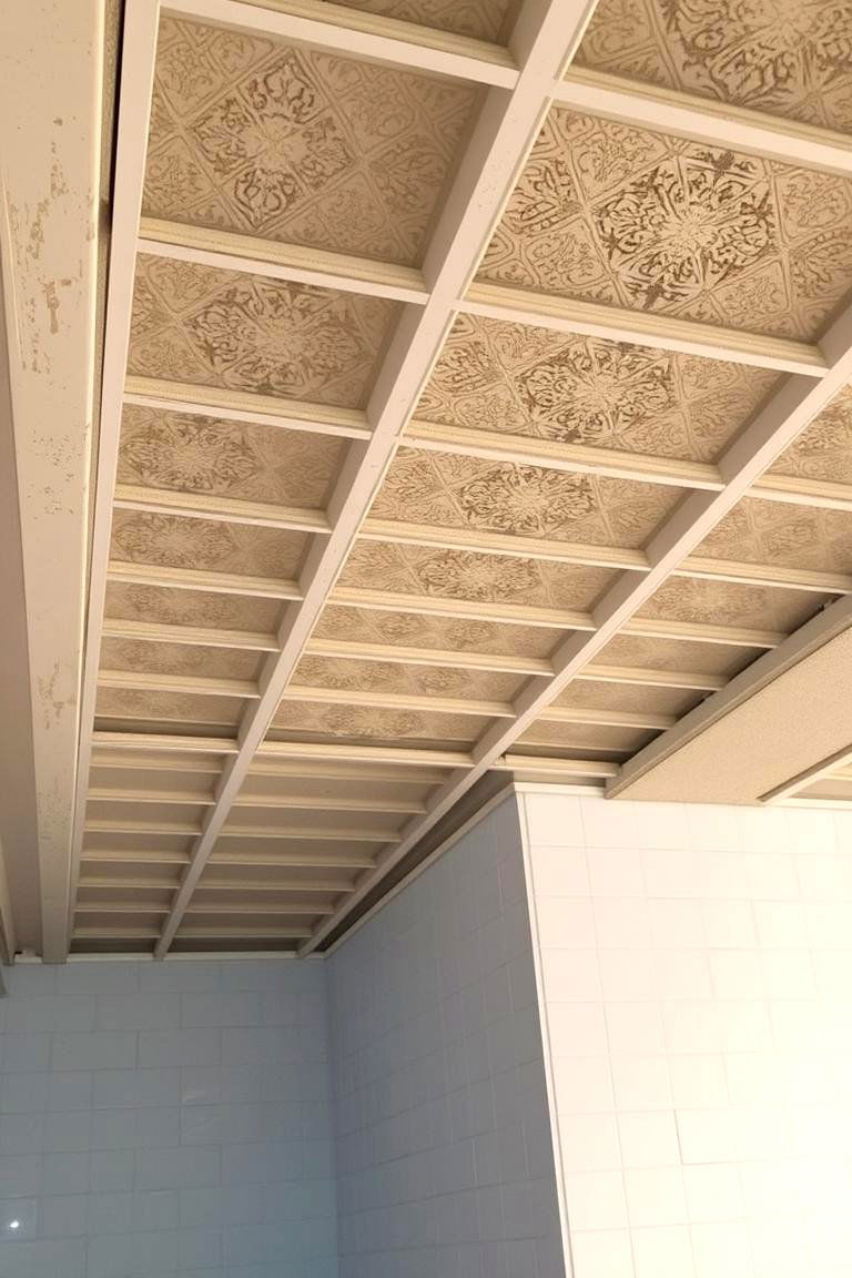 Exposed Grid Ceiling - 24 Basement Drop Ceiling Ideas