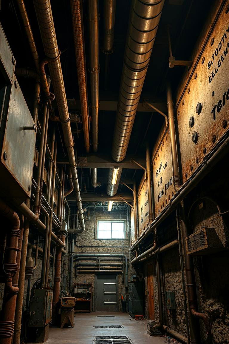 Exposed Mechanical Detailing - 24 Steampunk Bedroom Ideas