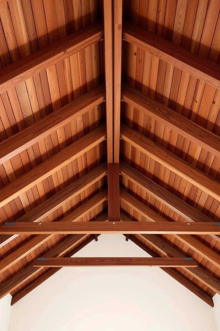 Exposed Rafters Ceiling - 24 Rustic Ceiling Ideas