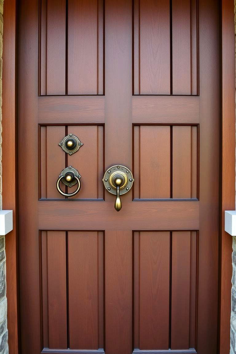 Exquisite Door Hardware - 24 Craftsman Style House Exterior Ideas