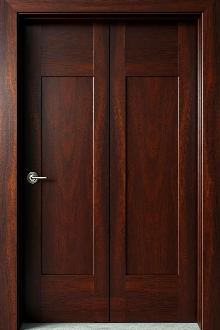 Exquisite Espresso Finish - 24 Stained Front Door Ideas