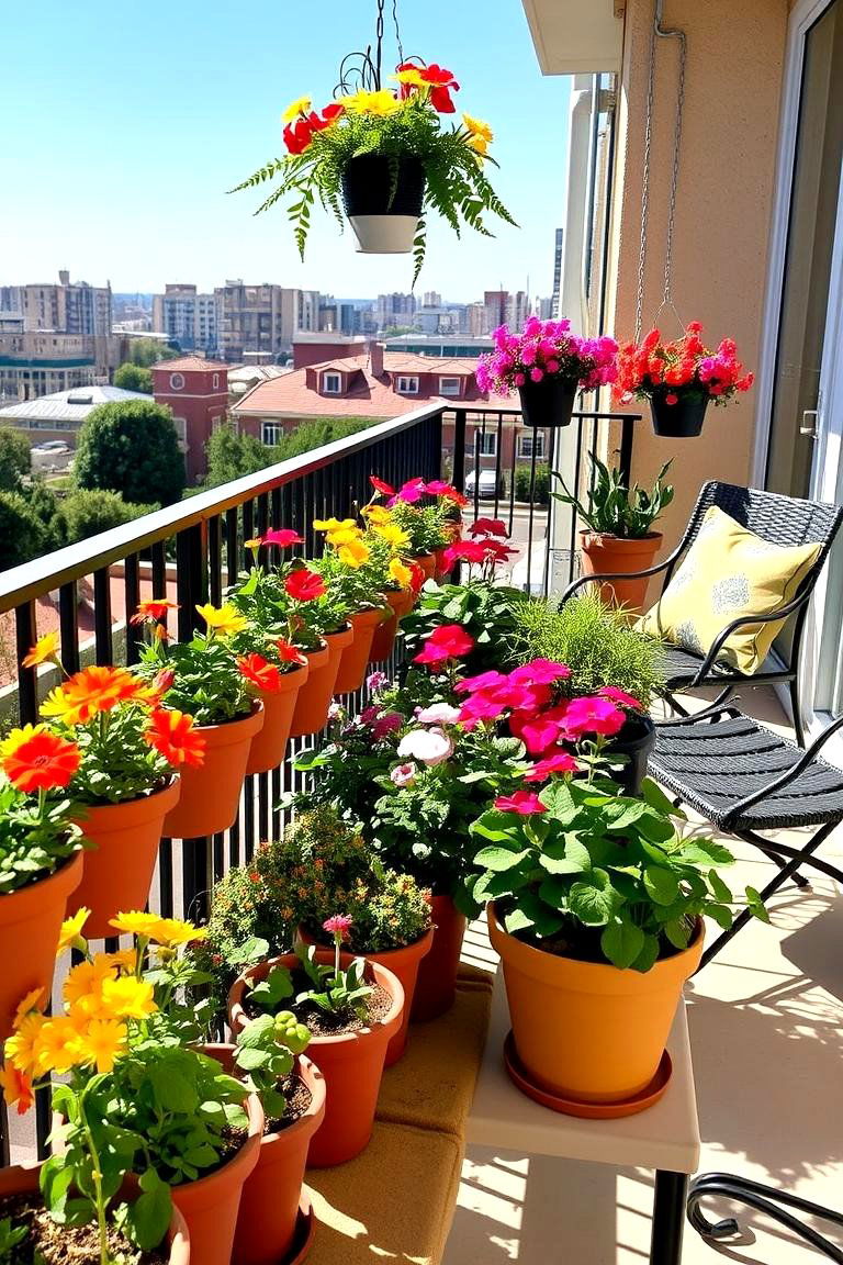 Extend Greenery to Balconies and Patios - 24 Ways Decorating With Plants