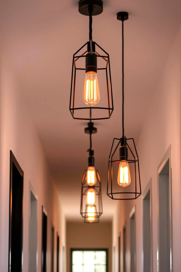 Eye Catching Pendant Lights - 24 Hallway Lighting Ideas