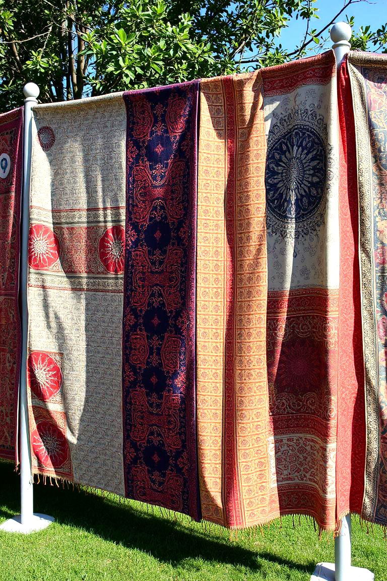 Fabric Privacy Screens - 24 Cheap Privacy Fence Ideas