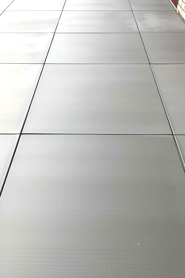 Faded Ombre Effect - 24 Painted Concrete Patio Ideas