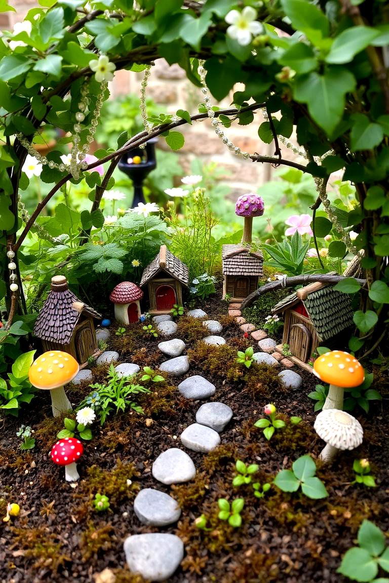 Fairy Garden Corner - 24 Corner Garden Ideas