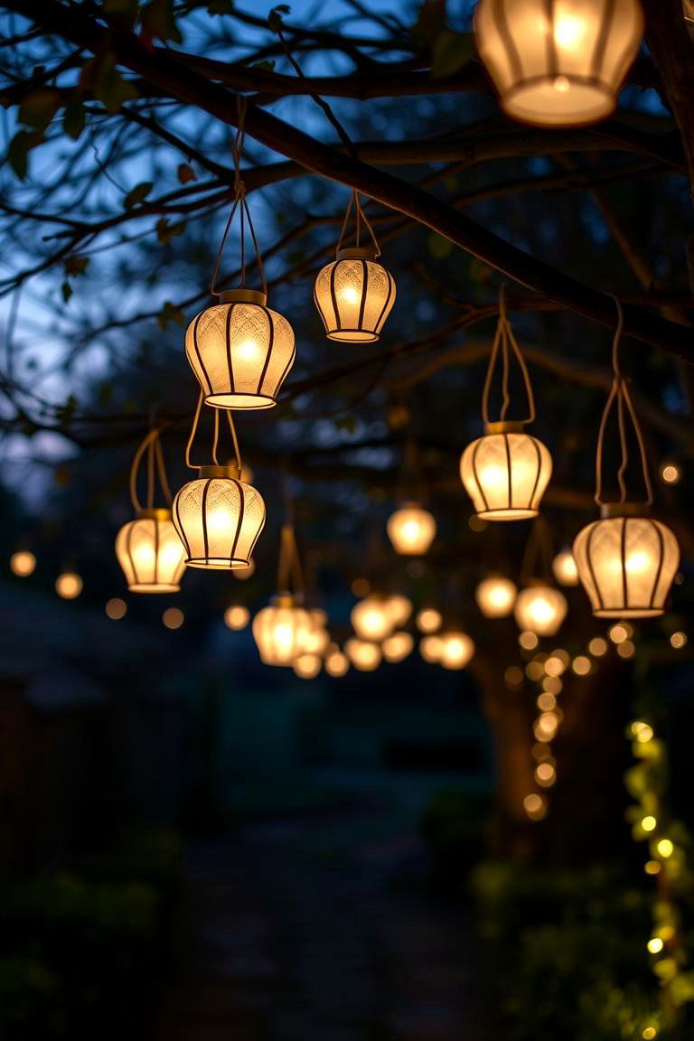 Fairy Lanterns for a Whimsical Touch - 24 Garden Lighting Ideas