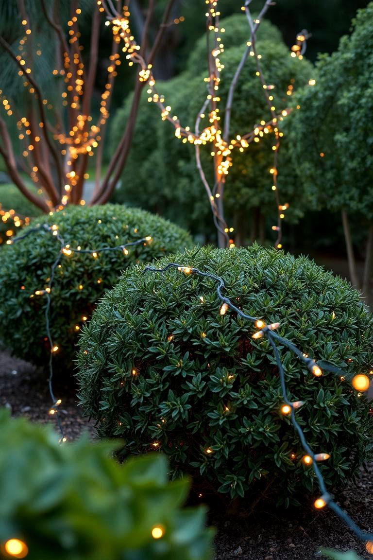 Fairy Lights for a Whimsical Effect - 24 Landscape Lighting Ideas