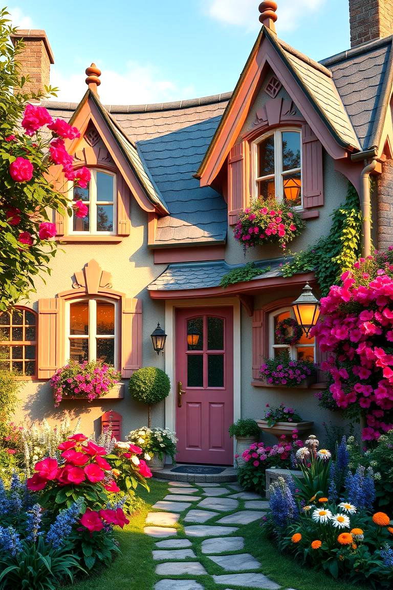 Fairy Tale Cottage Retreat - 24 Cottagecore House Exterior Ideas