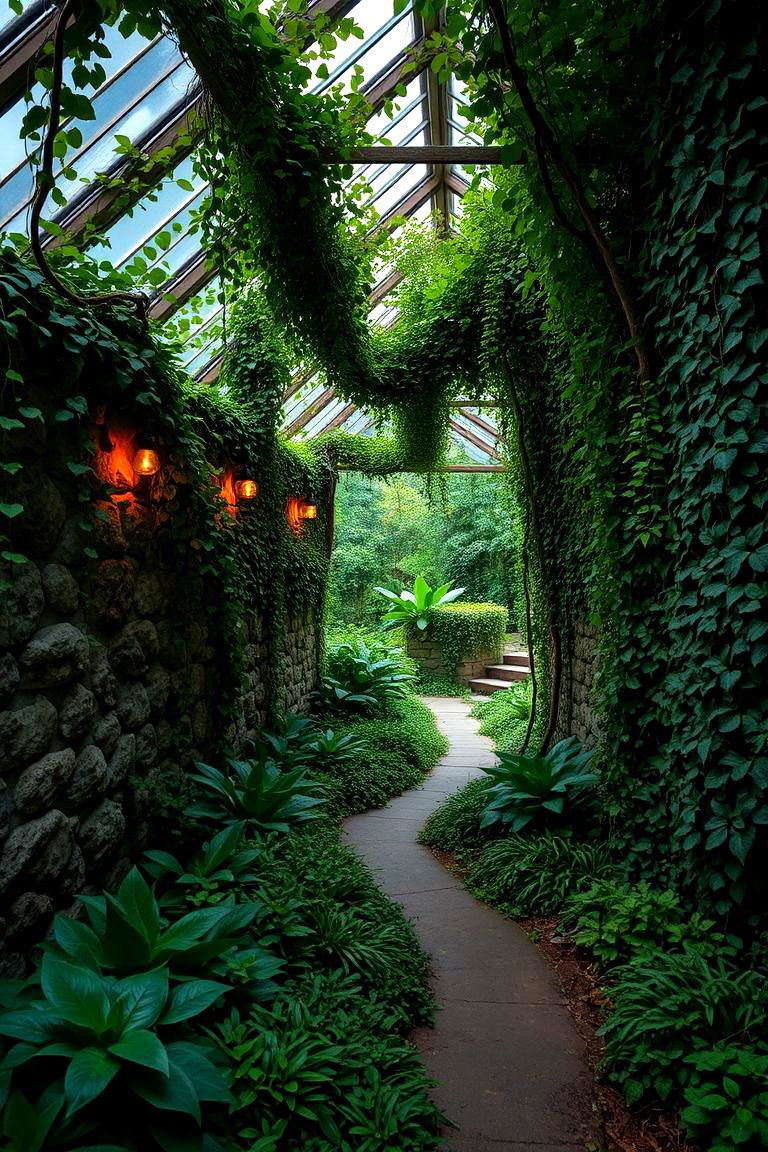 Fairy Tale Woodland Greenhouse - 24 Fantasy Greenhouse Ideas