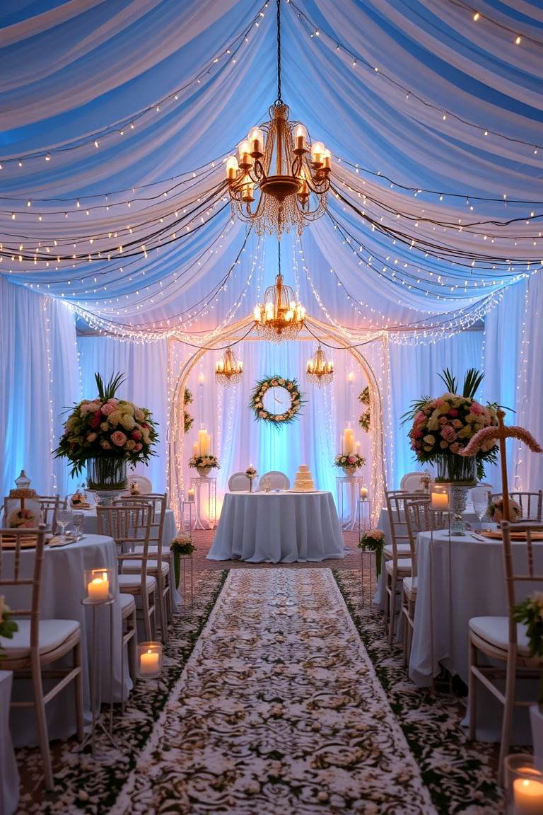 Fairytale Blue - 24 Blue Wedding Theme Ideas