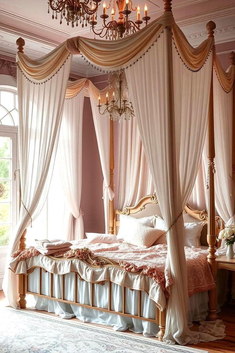 Fairytale Canopy Bed - 24 Princess Nursery Ideas