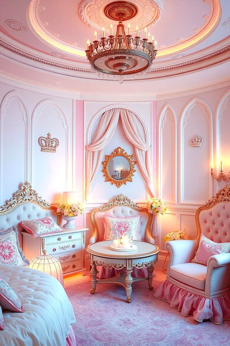 Fairytale Princess Retreat - 24 Girl Room Ideas for 10-year-olds
