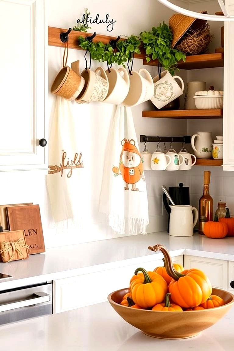 Fall Inspired Kitchen Accents - 24 Fall Decor Ideas