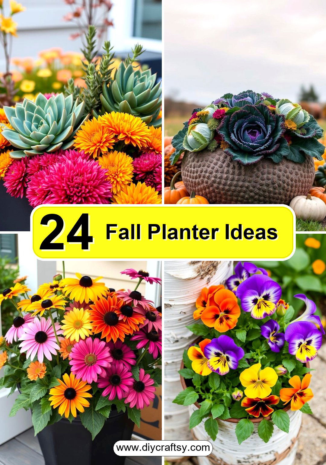 Fall Planter Ideas