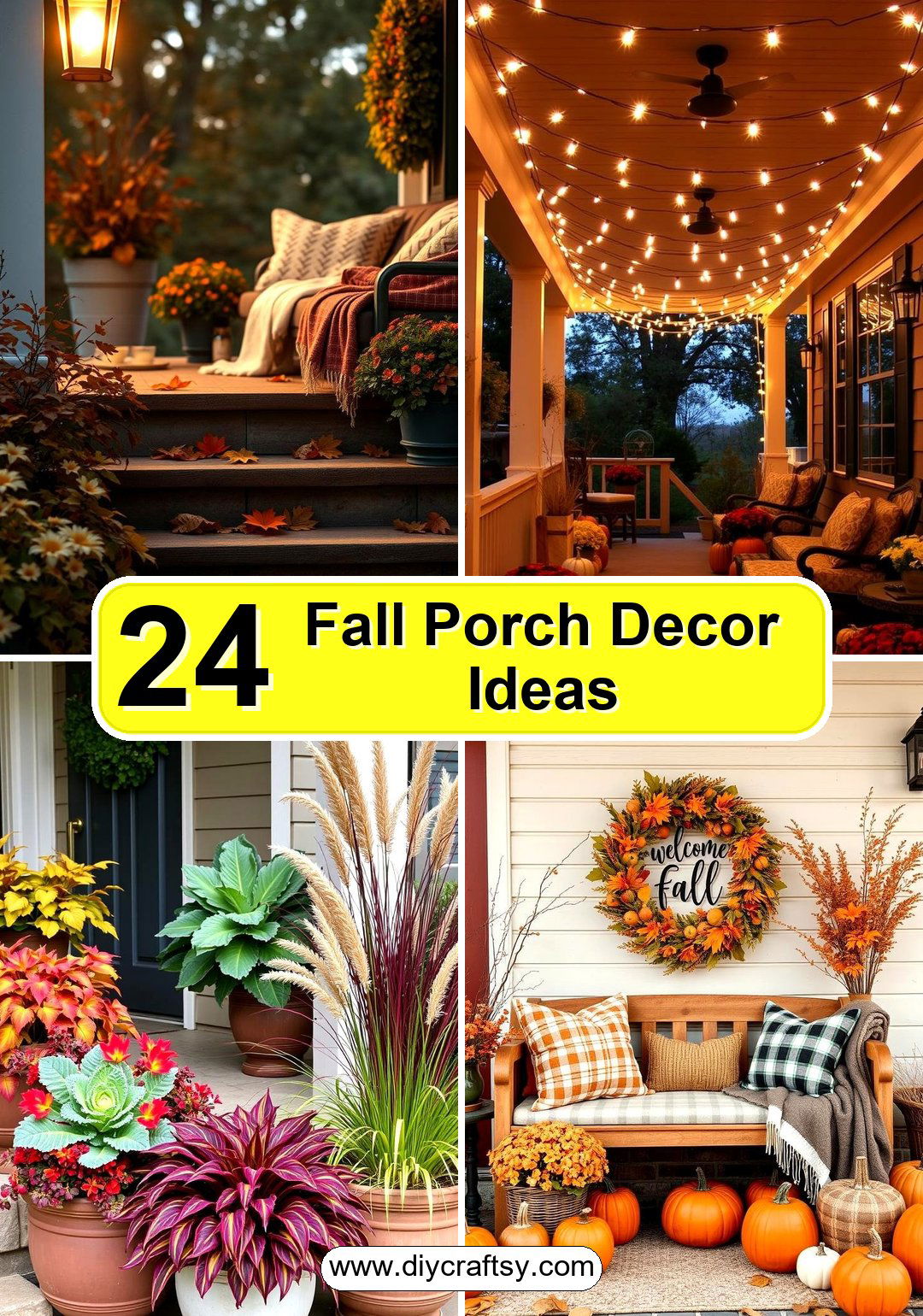 Fall Porch Decor Ideas