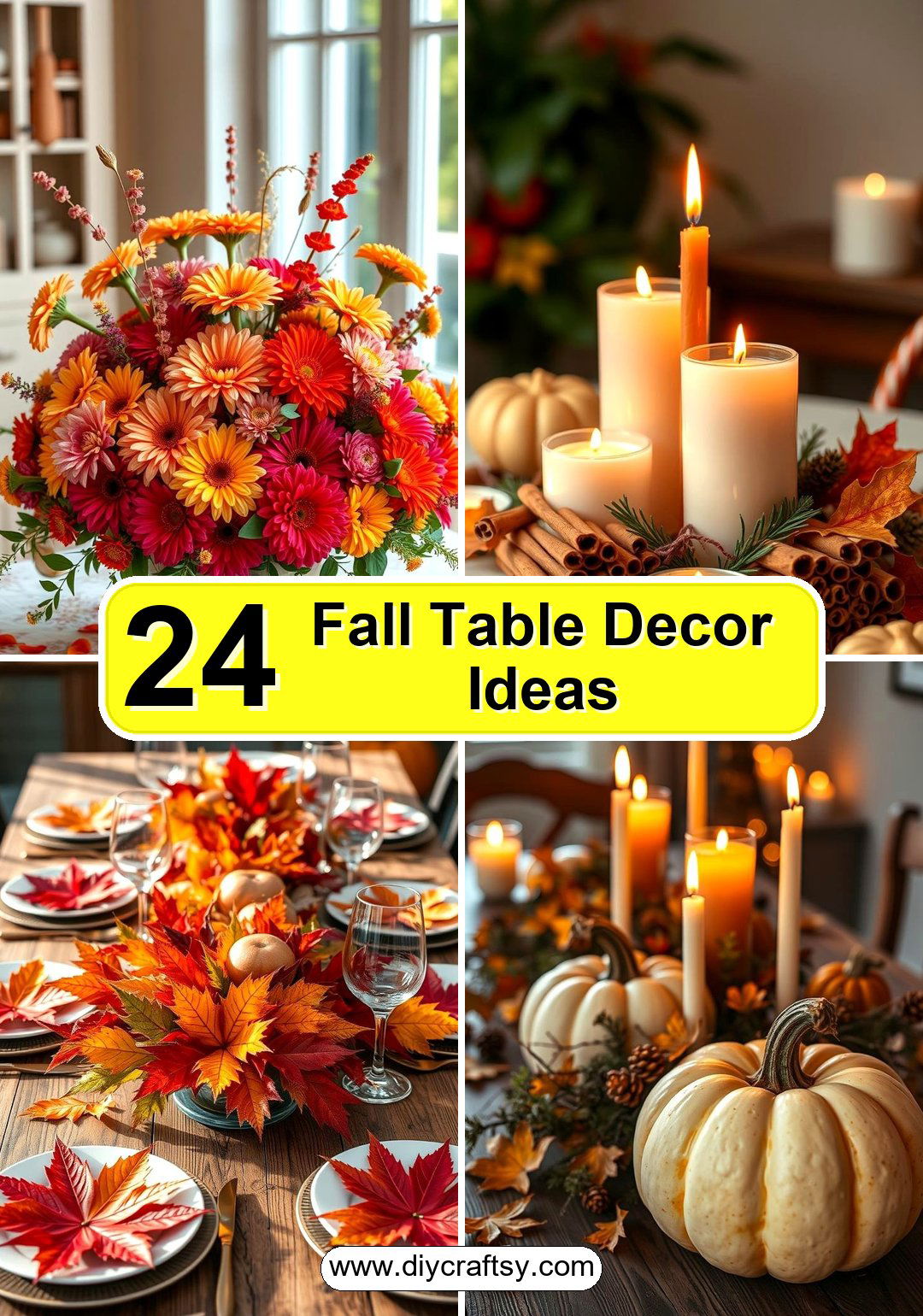 Fall Table Decor Ideas