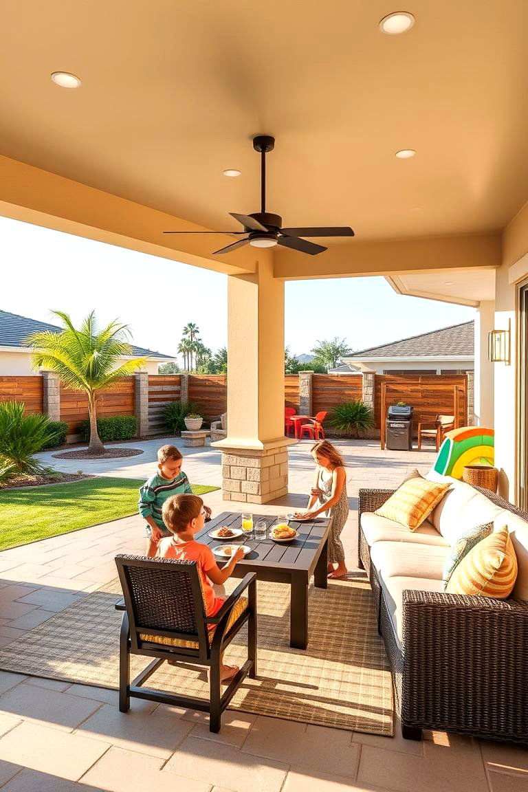 Family Friendly Gathering Spot - 24 Lanai Porch Ideas