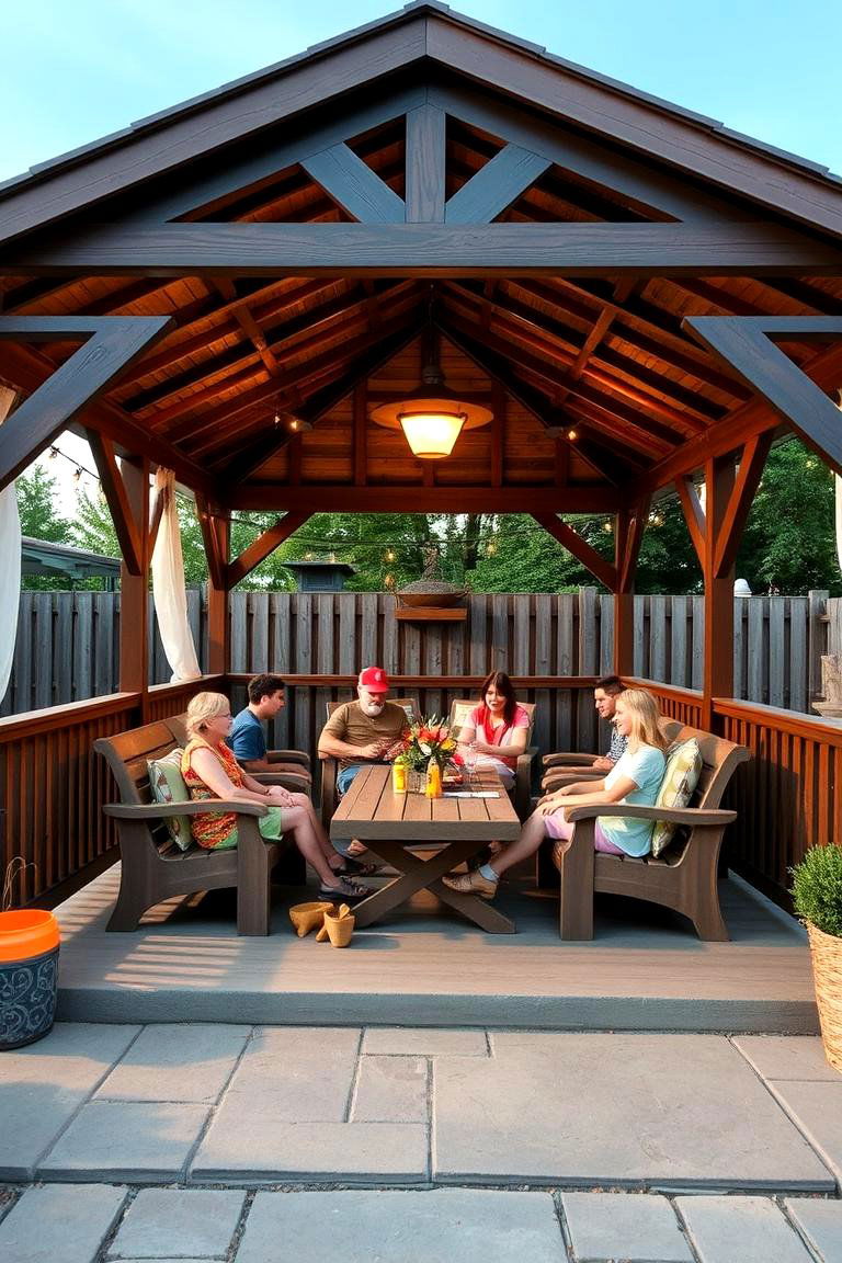 Family Friendly Gathering - 24 patio with a gazebo ideas