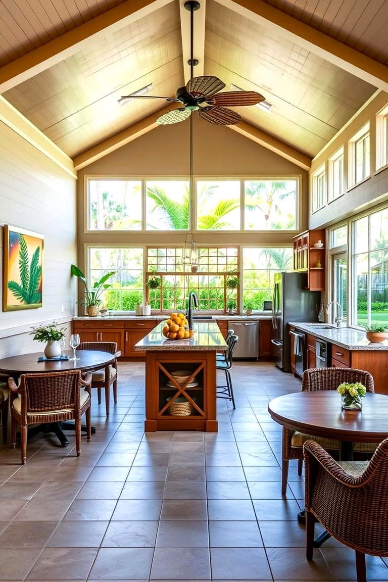 Family Friendly Lanai Kitchen - 24 Lanai Kitchen Ideas