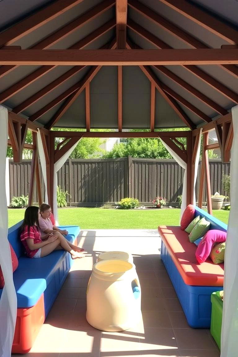 Family Friendly Leisure Gazebo - 24 Pool Gazebo Ideas