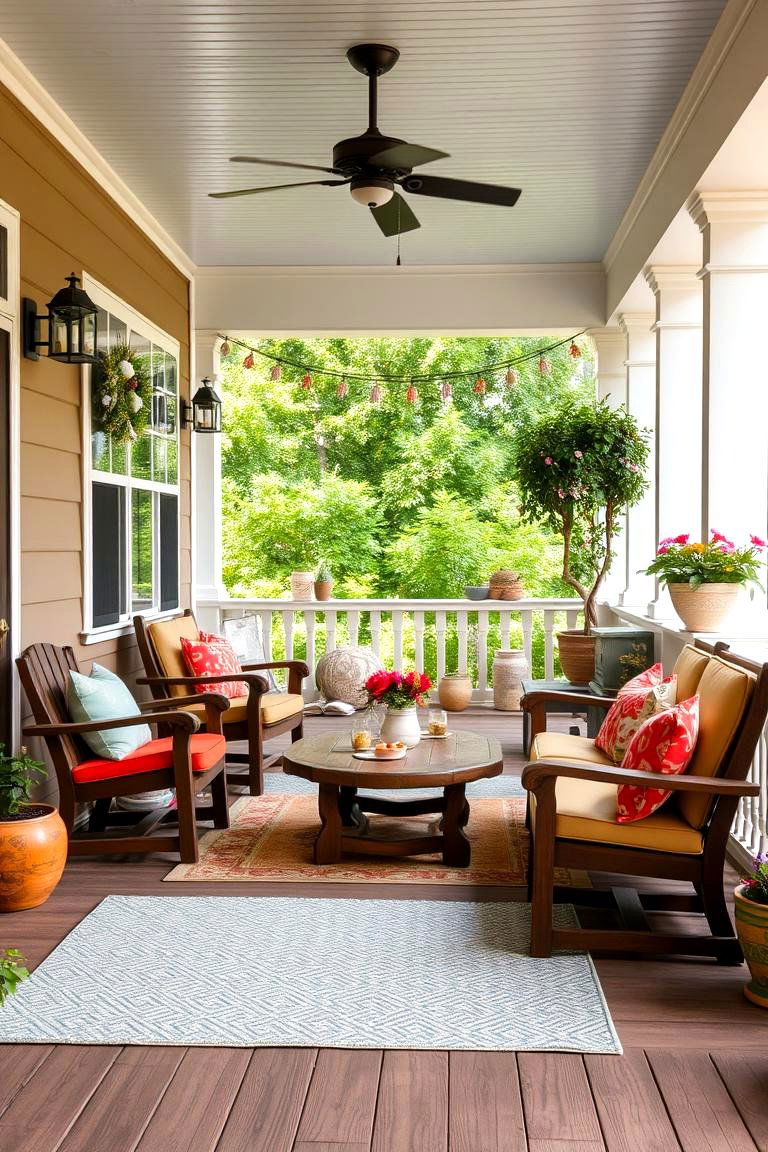 Family Friendly Veranda - 24 Veranda Ideas