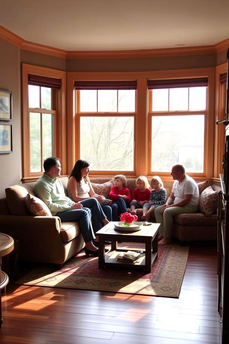 Family Gathering Hub - 24 Kitchen Bay Window Ideas