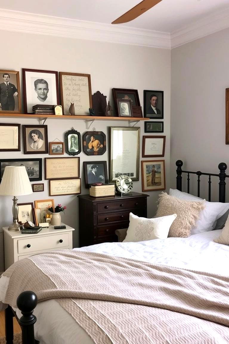 Family Heirloom Showcase - 24 Grandmillennial Style Bedroom Ideas