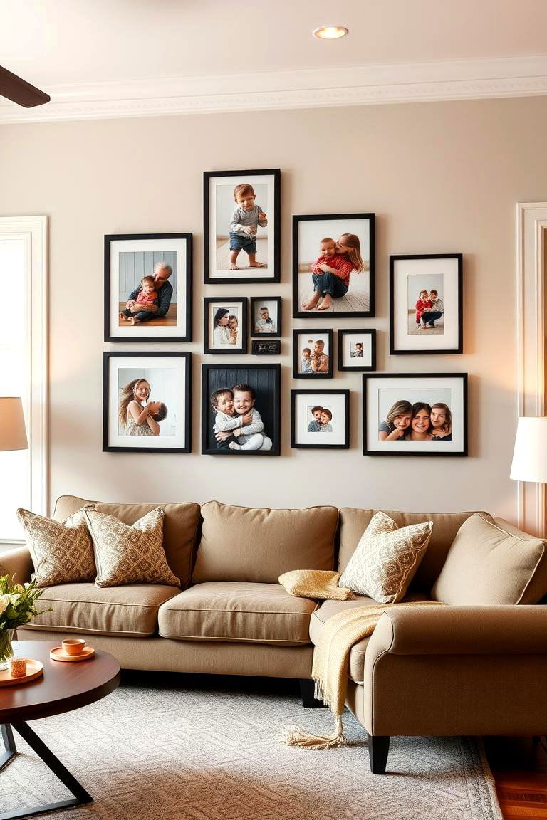 Family Photo Wall - 24 Gallery Wall Ideas