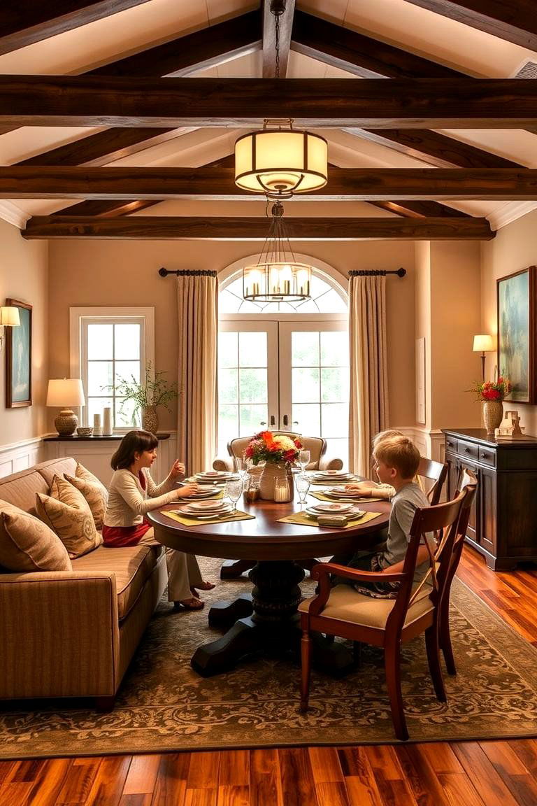 Family Style Gathering Space - 24 Casual Dining Room Ideas