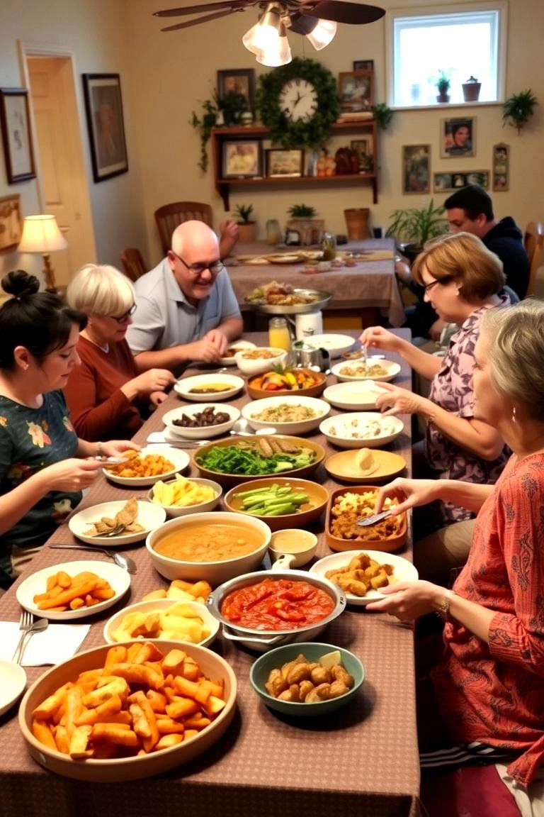Family Style Potluck Wedding - 24 Casual Wedding Ideas