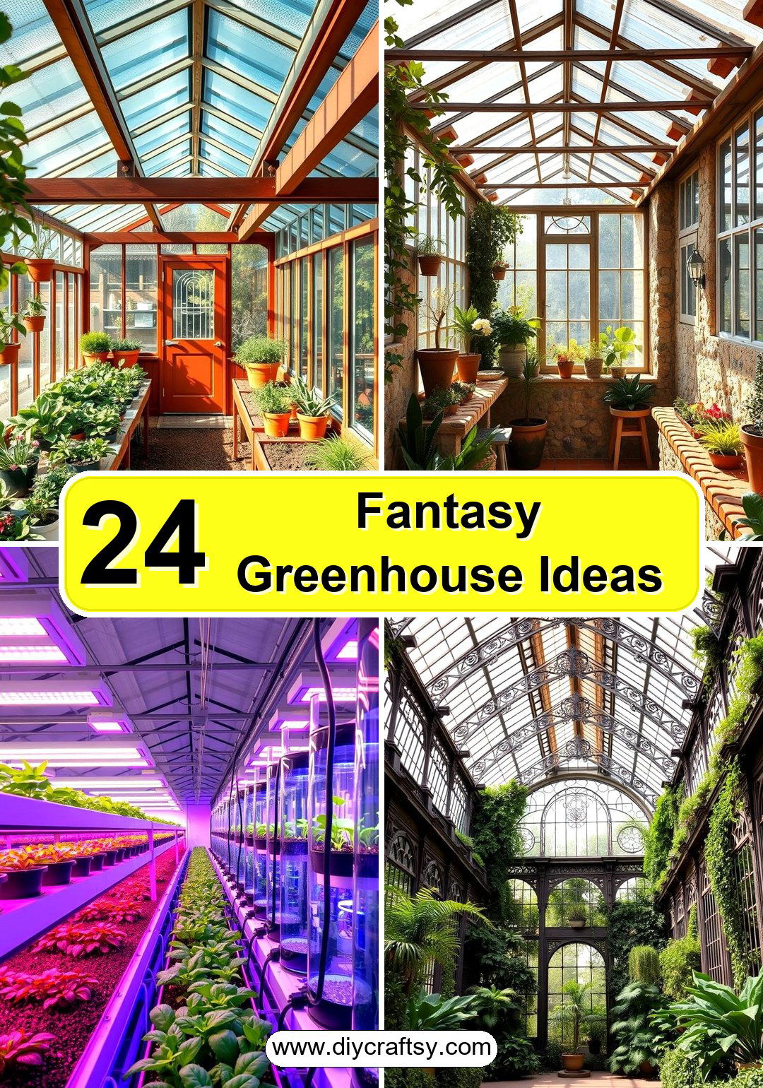 Fantasy Greenhouse Ideas