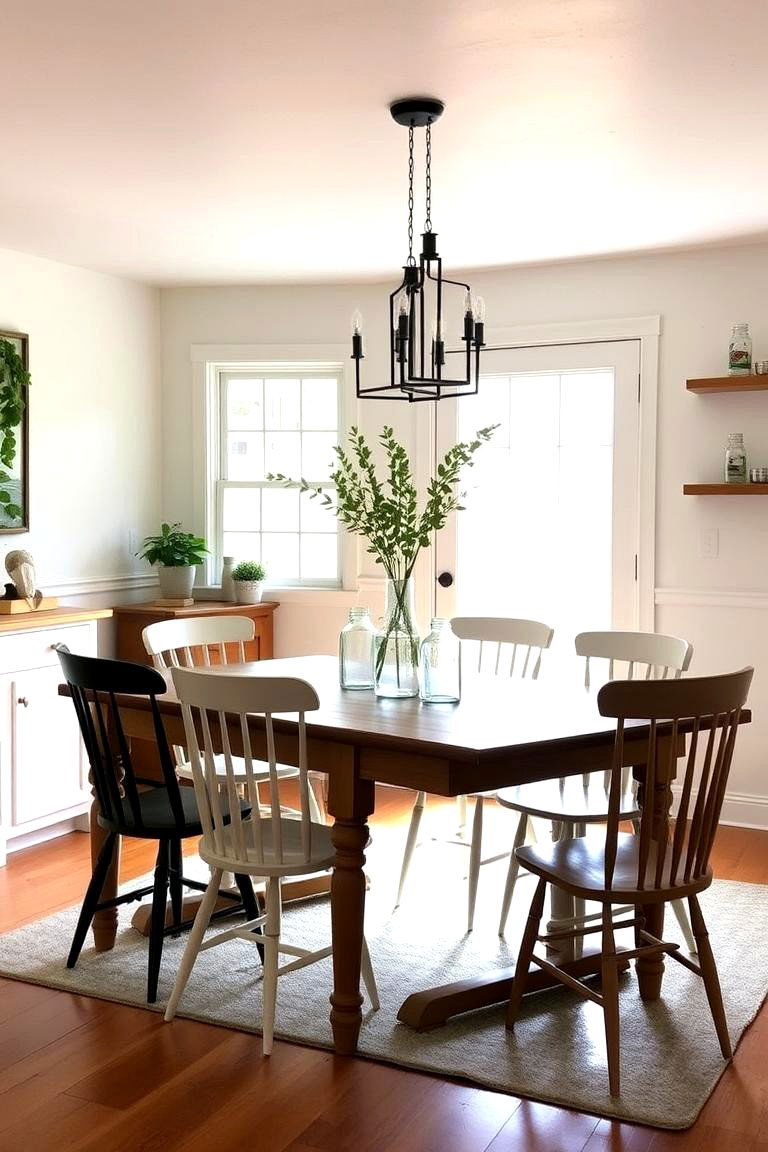Farmhouse Dining Room - 24 Dining Room Ideas