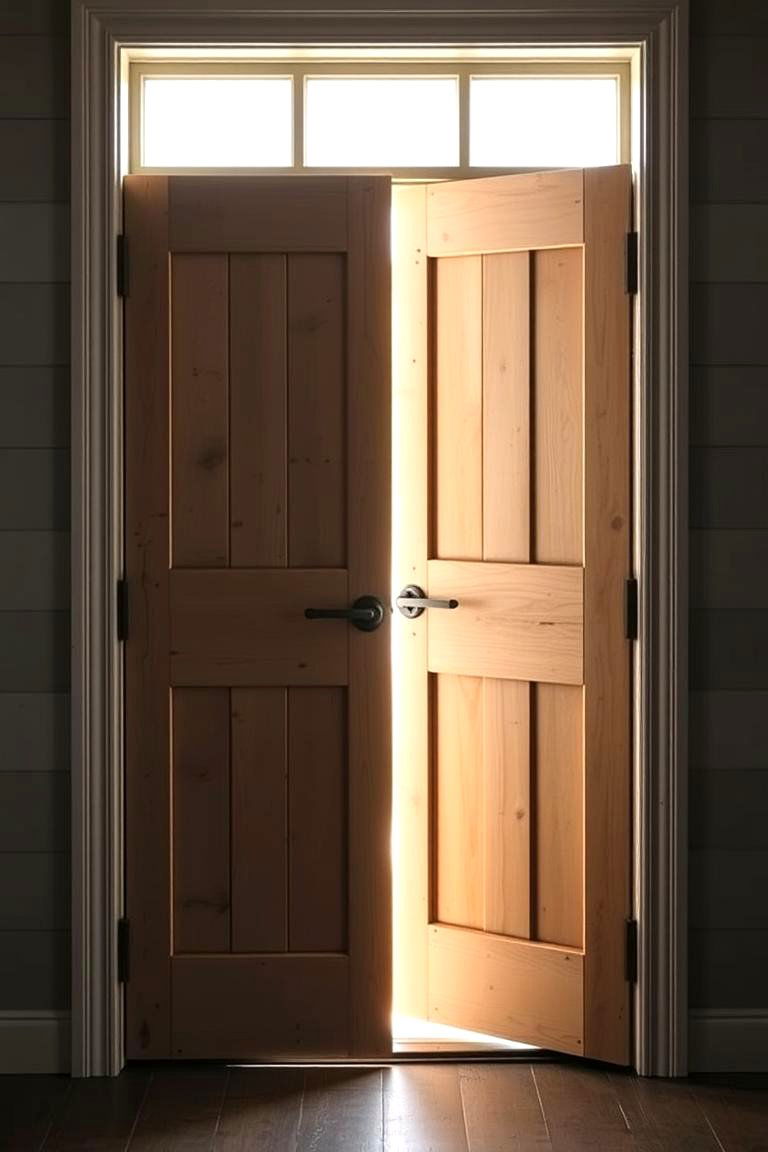 Farmhouse Entryway Warmth - 24 Rustic Front Door Ideas