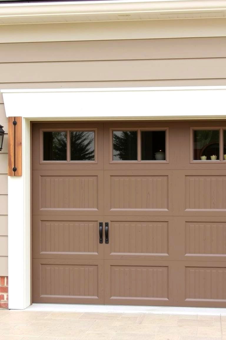 Farmhouse Shutter Trim - 24 Exterior Taupe House Color Combinations
