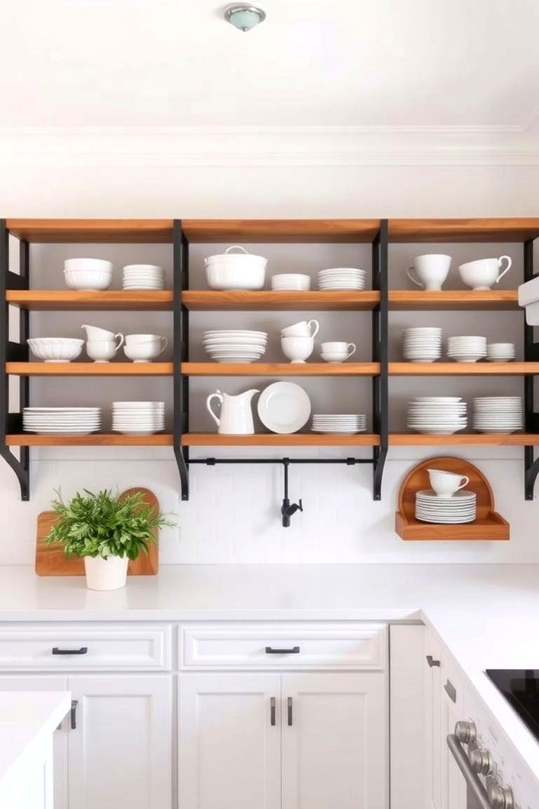 Farmhouse Sink - 24 White Farmhouse Kitchen Ideas