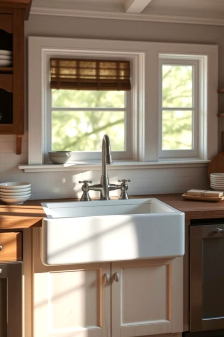 Farmhouse Sink - 24 Country Kitchen Ideas