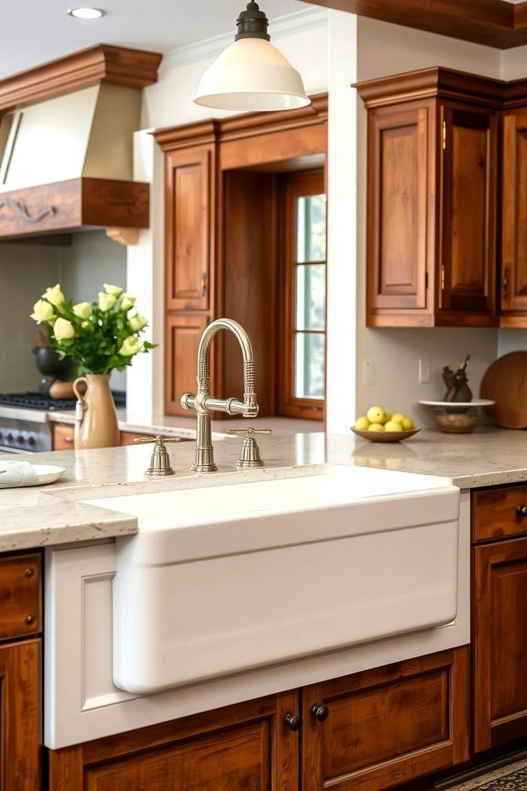 Farmhouse Sink - 24 Kitchen Sink Ideas