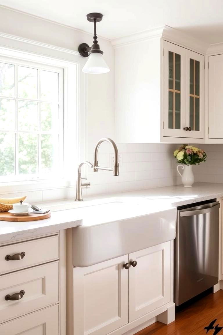 Farmhouse Sink - 24 Rustic Decor Ideas