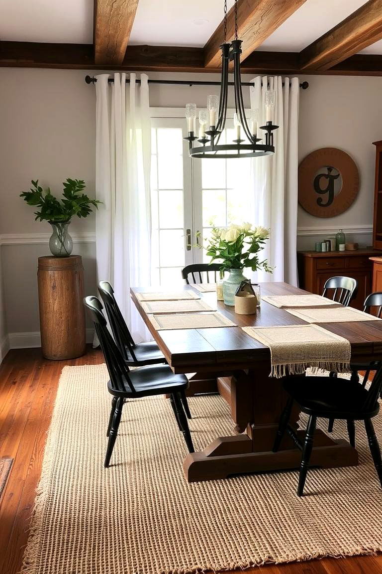 Farmhouse Sink for Added Rustic Functionality - 24 Rustic Dining Room Ideas