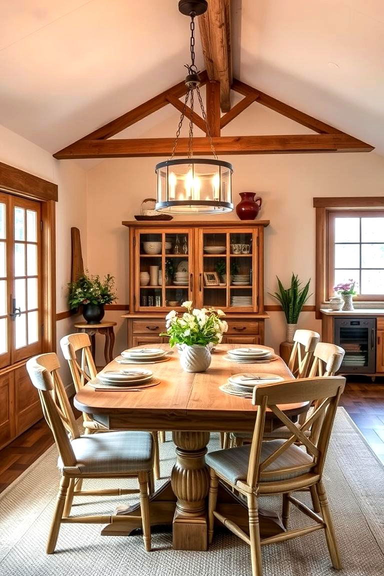 Farmhouse Style Lighting - 24 Dining Room Lighting Ideas