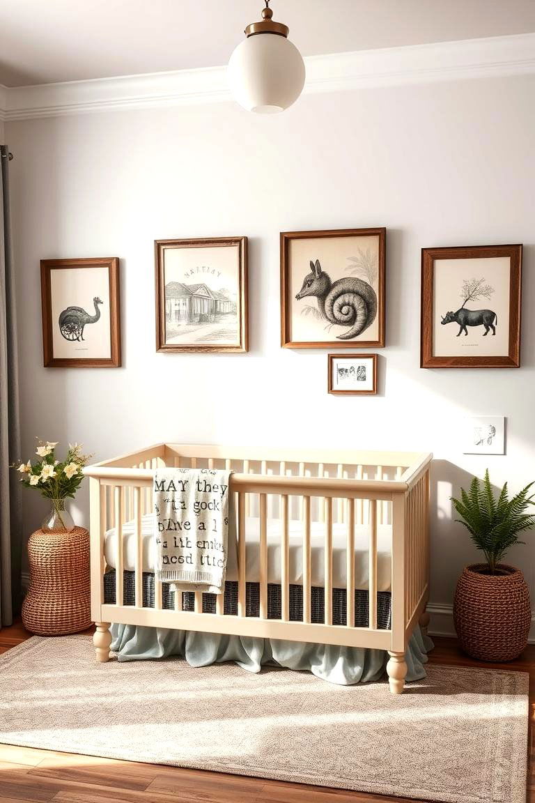 Farmhouse Themed Wall Art - 24 Farmhouse Nursery Ideas