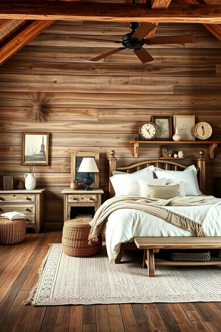 Farmhouse Warmth Bedroom - 24 Bedroom Decor Ideas