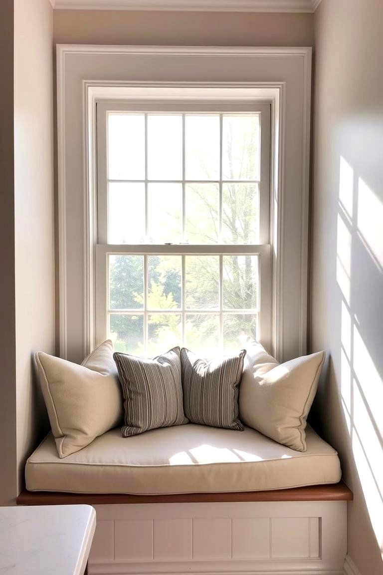 Farmhouse Window Seat Trim - 24 Farmhouse Interior Window Trim Ideas