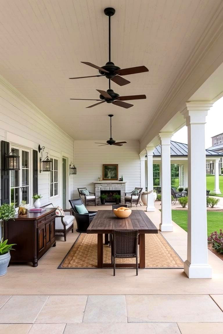 Farmhouse with Large Veranda - 24 Modern Farmhouse Exterior