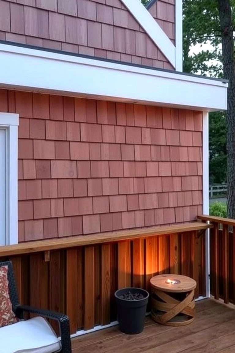Fascia using Shiplap Technique - 24 Deck Fascia Ideas