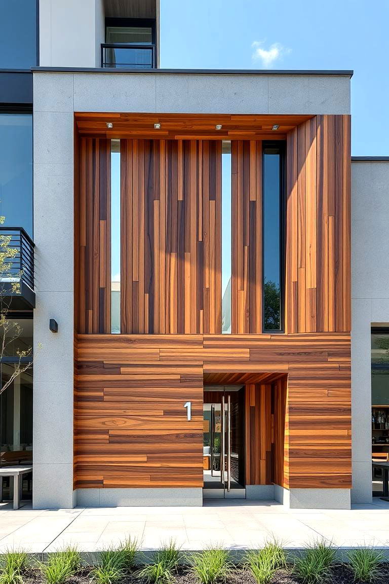 Fascia with Metal Accents - 24 Deck Fascia Ideas