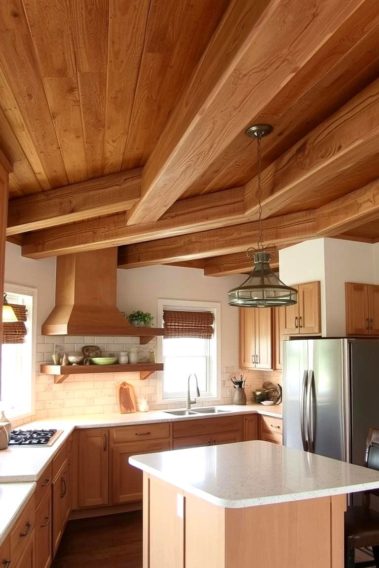 Faux Beams for an Affordable Option - 24 Decorative Ceiling Beam Ideas